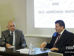 Rouben Galichian, Researcher of regional maps and history, hosted at the Diplomatic School