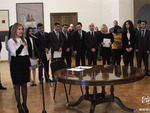 Oaths ceremony at the MFA for Diplomatic School graduates 