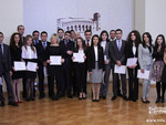 Oaths ceremony at the MFA for Diplomatic School graduates 