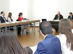 Vladimir Kazimirov's meeting with DS students