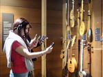 Students and graduates of the Diplomatic School at the Museum of Musical Instruments, Brussels