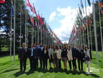 Students of the Diplomatic School at the UN office in Geneva