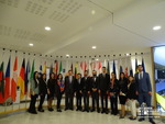 Students of the Diplomatic School at the European Parliament, Brussels
