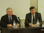 Foreign Minister Edward Nalbandian at the Diplomatic School