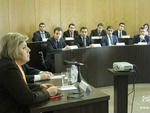 Minister of Culture, Hasmik Poghossyan at the Diplomatic School