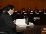 Ambassador Muhametniyaz Mashalov of Turkmenistan at the DS