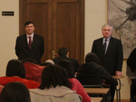 2013թ. դասընթացի դիմորդները հանձնում են գրավոր քննությու