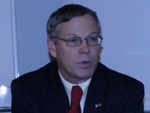 US Ambassador John Heffern at the Diplomatic School