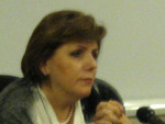 Minister of Culture Hasmik Poghossyan at the Diplomatic School
