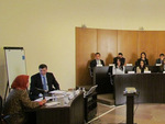 Ambassadors of Indonesia in Armenia and Poland,  Niniek Kun Naryatie and Darmansjah Djumala at the Diplomatic School