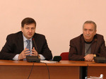Meeting of the DS Director Vahe Gabrielyan with the students of the YSU International Relations Department