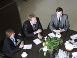 Representatives of Rossotrudnichestvo at the Diplomatic School