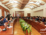 Students of Diplomatic School visit Artsakh