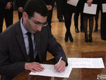 Oaths ceremony at the MFA for Diplomatic School graduates 