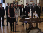 Oaths ceremony at the MFA for Diplomatic School graduates 