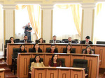 Meeting with Artur Tovmasyan, Chairman of the National Assembly of Artsakh