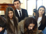 Visiting the Gandzasar branch of Matenadaran