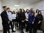 Students the YSU International Relations Faculty visit the Diplomatic School