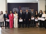 «Միջազգային հարաբերություններ և դիվանագիտություն» 2024-25թթ. դասընթացի շրջանավարտներին ավարտական վկայականների հանձնման արարողություն